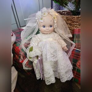Vintage Kewpie Bride Doll